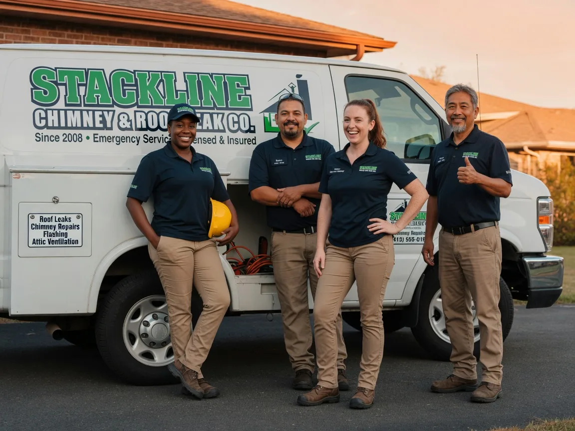 Chimney flashing repair company in Goodview, VA